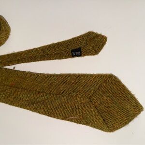 Men's wool vintage Tan Tie